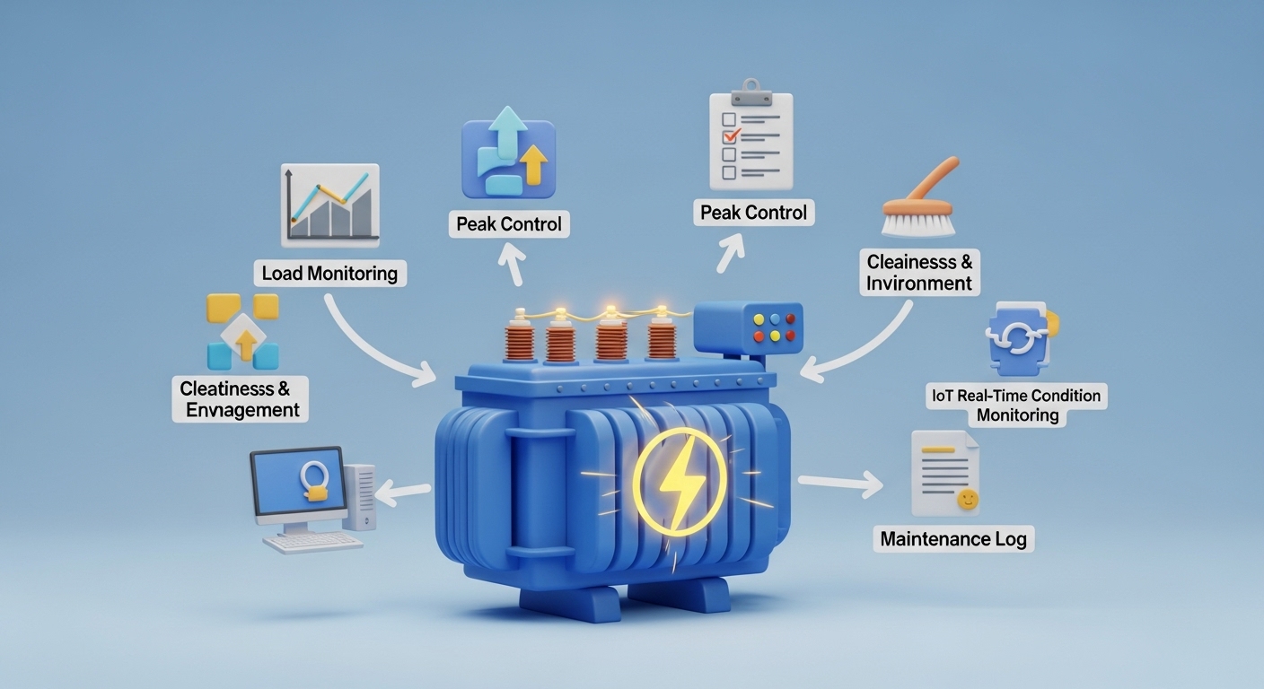 변압기 적정부하 관리 및 유지관리 방안