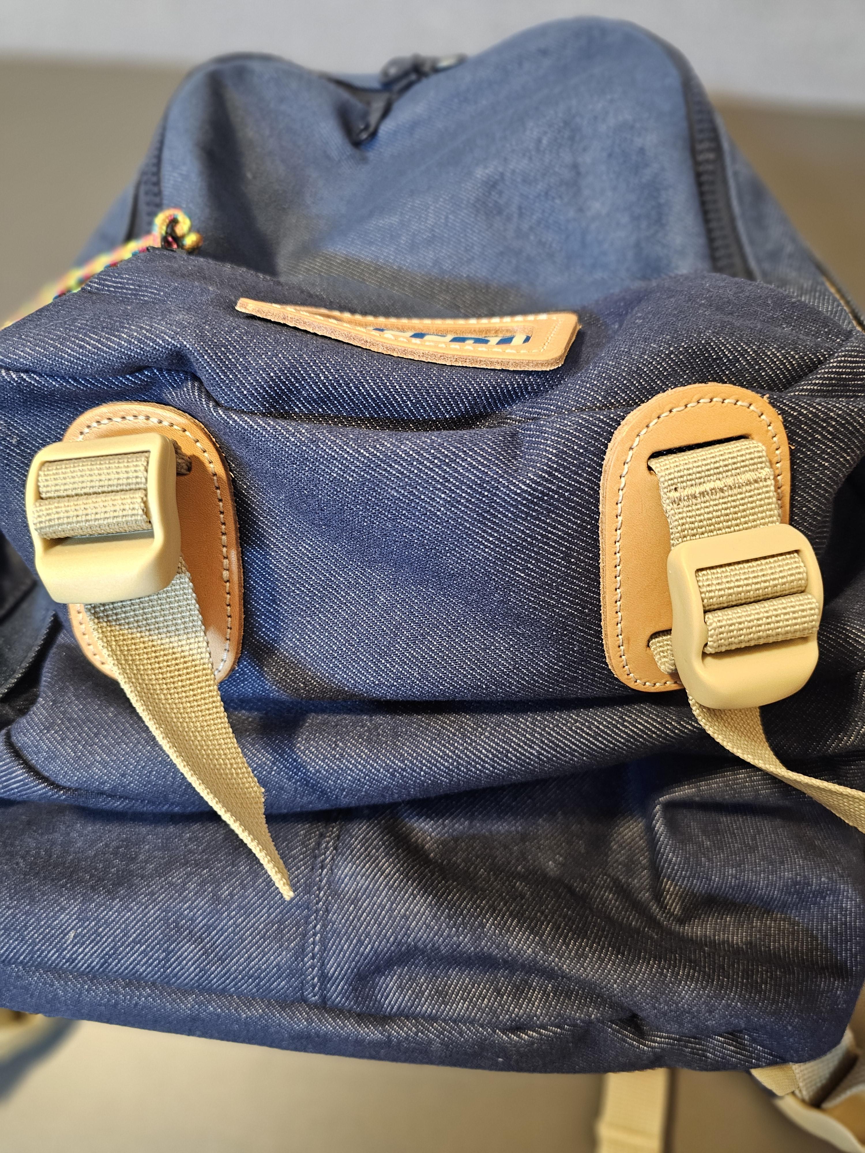 프루아 470 데님 백팩(ffroi 470 denim backpack)