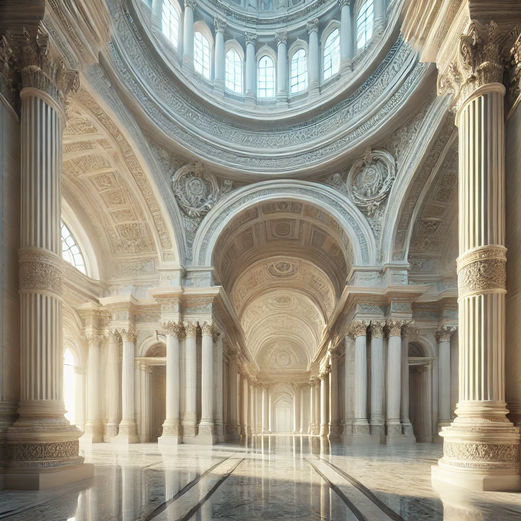 웅장한 대리석 건축물의 세계와 그 아름다움