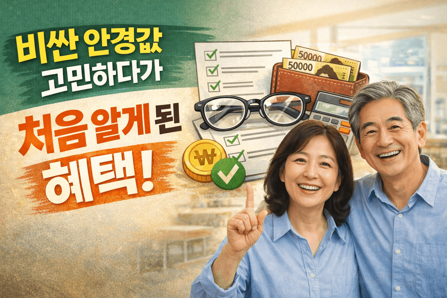 비싼 안경값 고민하다가 처음 알게 된 혜택-썸네일