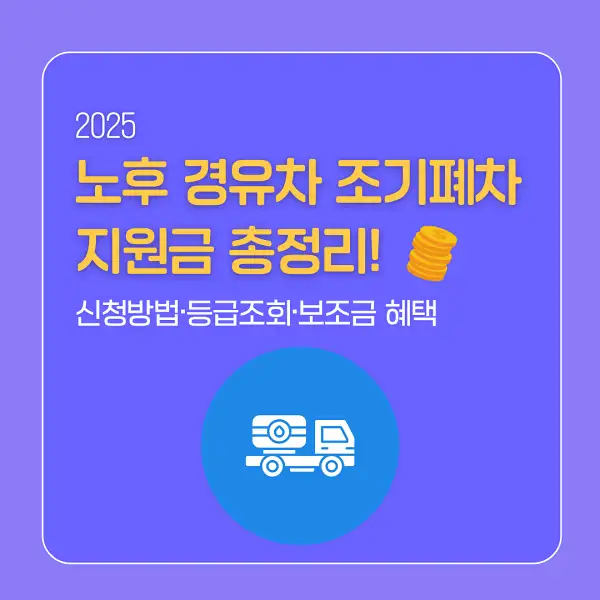 노후 경유차 조기폐차