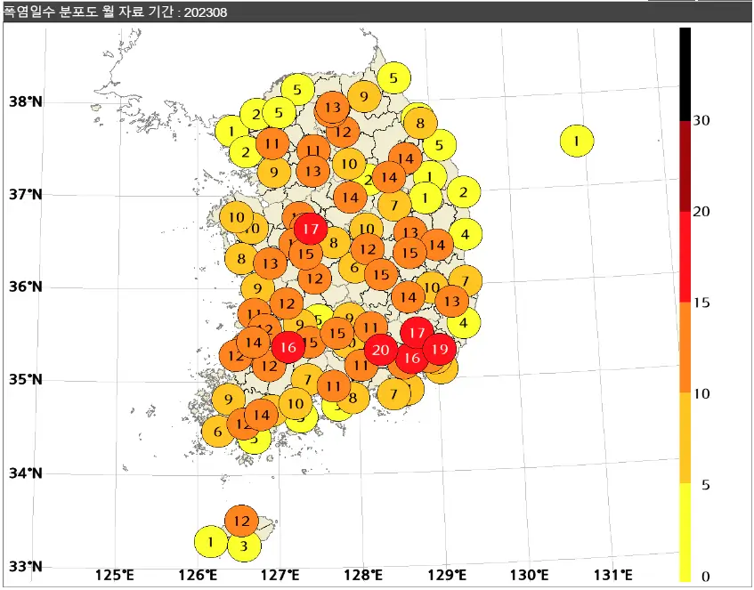 2023-8월-폭염-일수