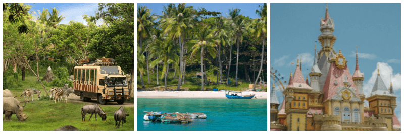 푸꾸옥 사파리, 푸꾸옥 비치, 빈원더스 푸꾸옥 사진