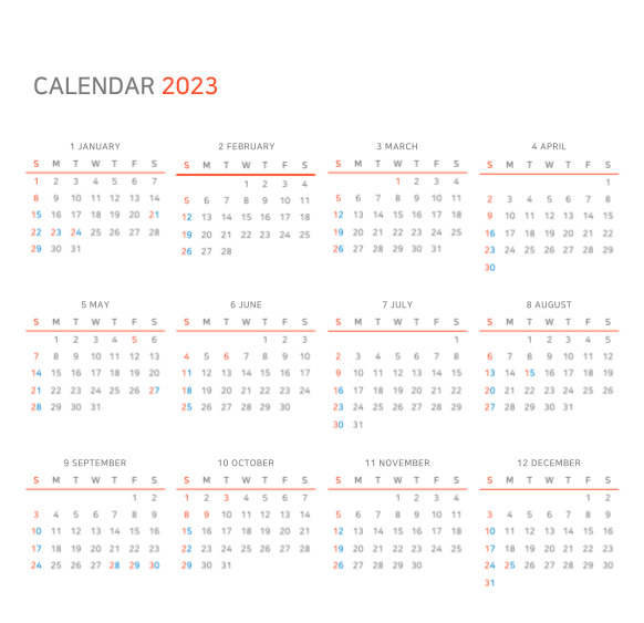 2023년대체공휴일공휴일달력