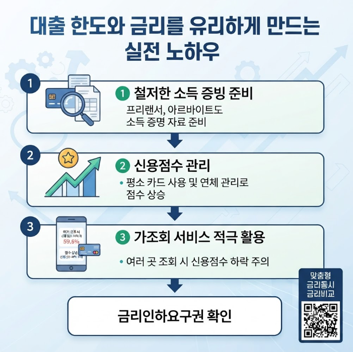 제2금융권 대출 조건 한도