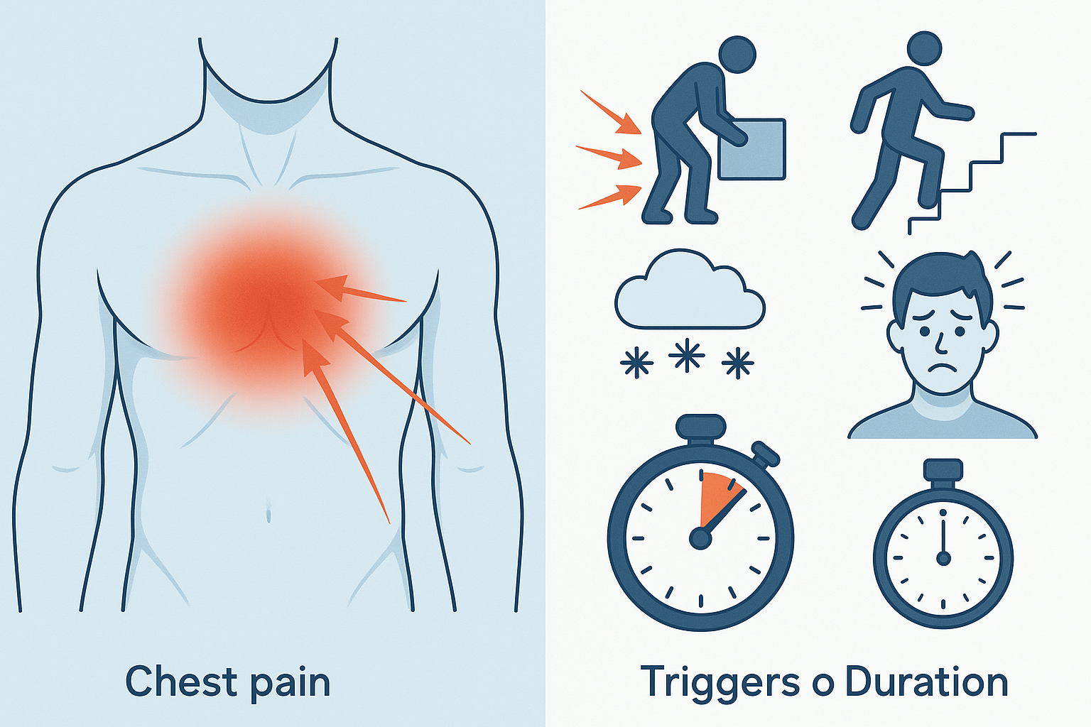 협심증의 주요 증상과 진단