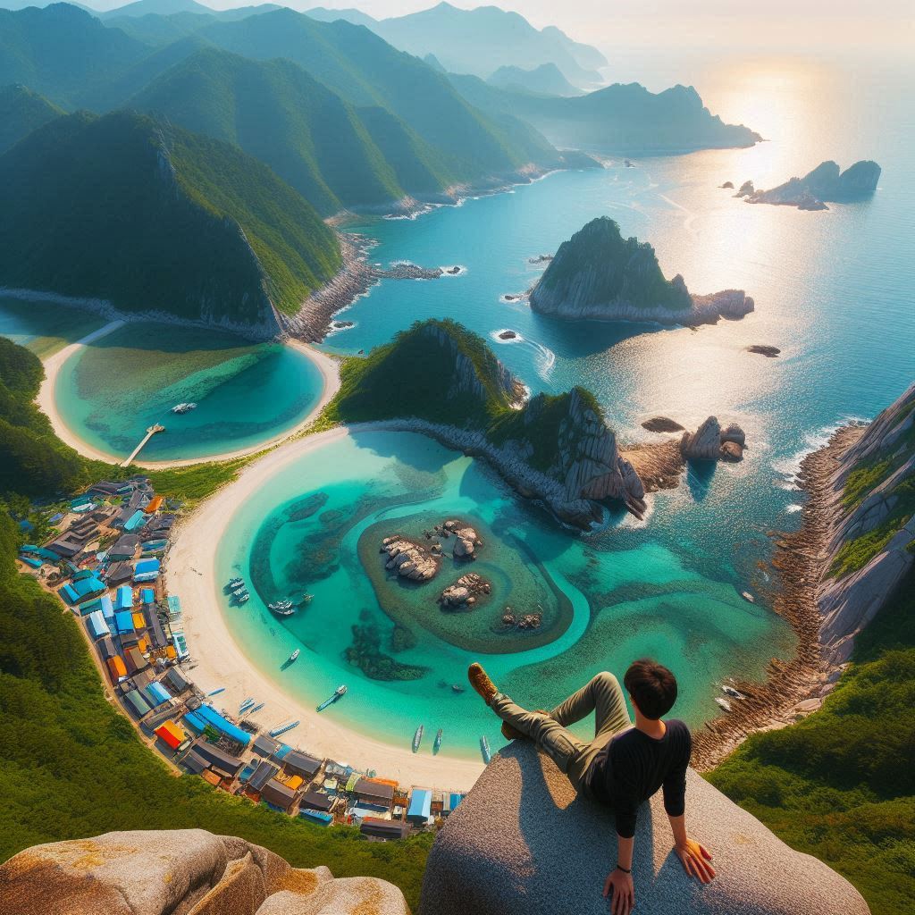 Chungcheongdo Seolgwangbongdo Monta&ntilde;a Seolhwa, Monta&ntilde;a Gwangdeok, Monta&ntilde;a Bongsu, Monta&ntilde;a Dogo Verano