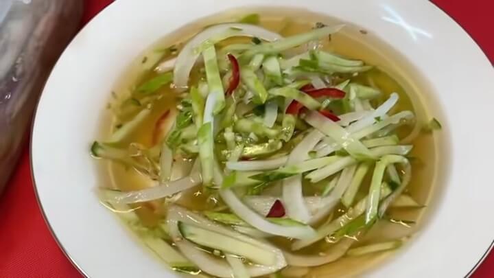 썸네일, 오이냉국