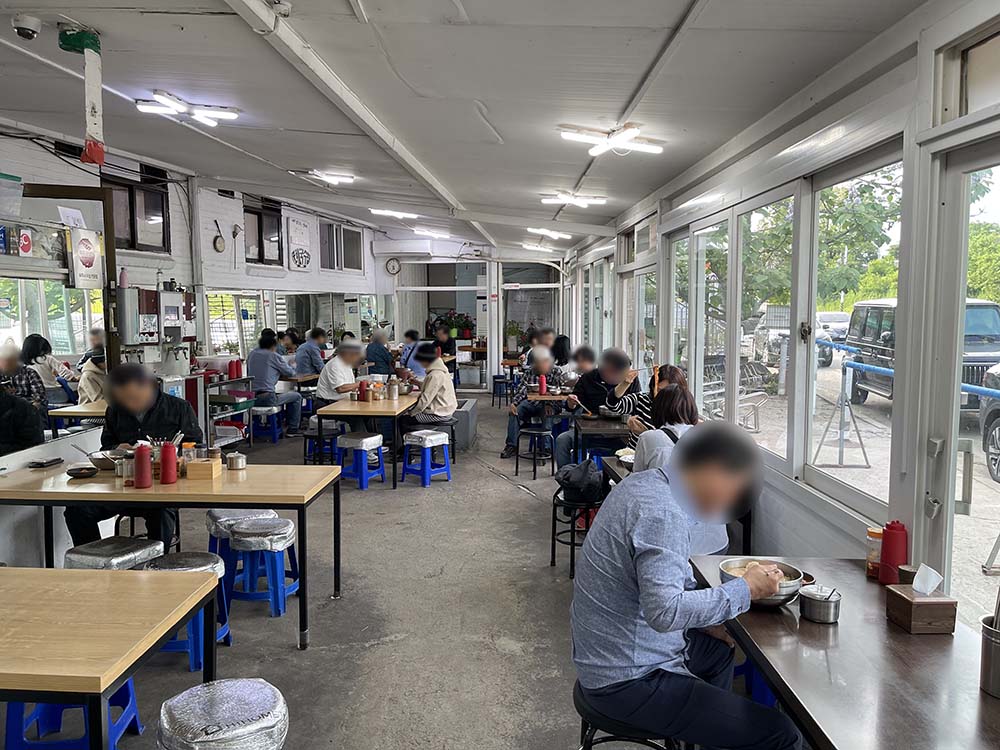 국수집 내부