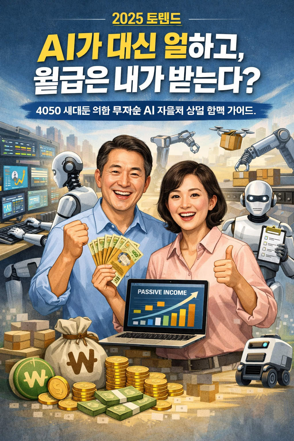 AI가 대신 일하고, 월급은 내가 받는다