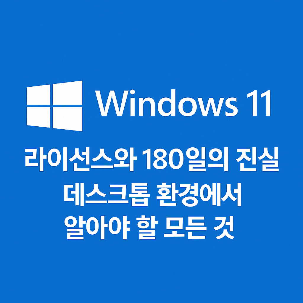 Desktop windows11 라이선스
