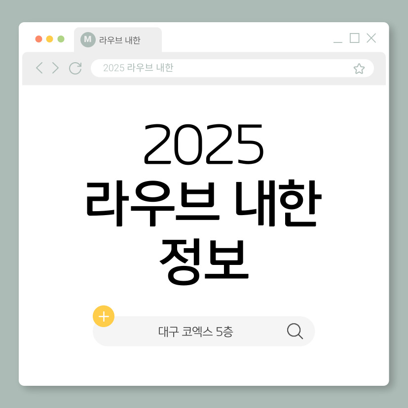 2025 라우브 내한