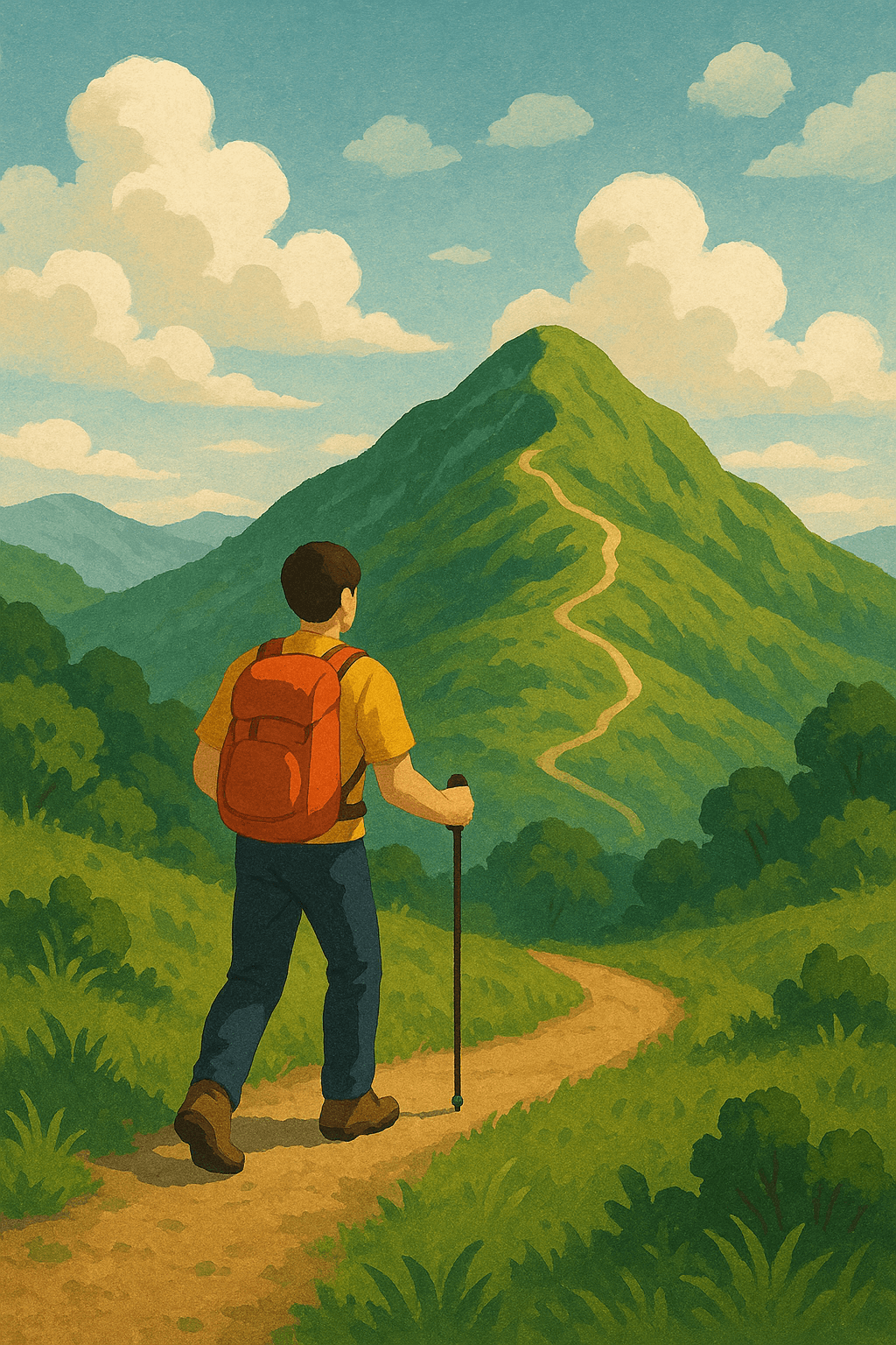 산에 오르는 꿈 해몽