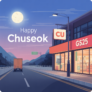 2025 추석 연휴 편의점 택배 마감CU/GS )이미지