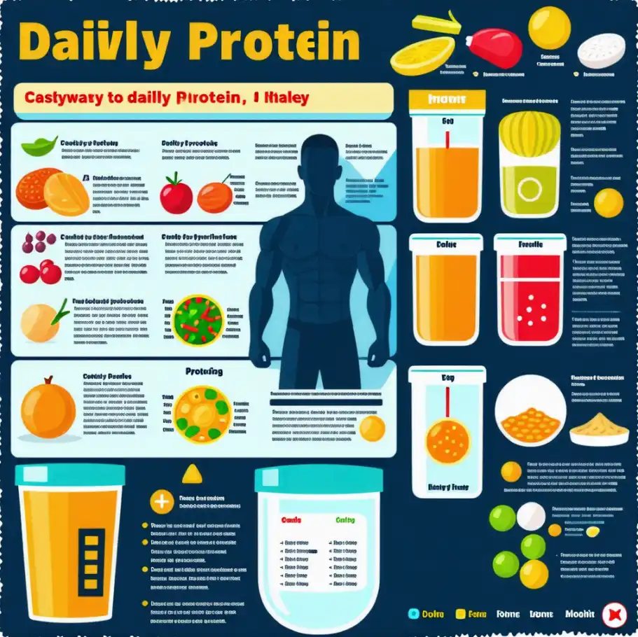 1일 단백질 섭취량 쉽게 계산하는 법