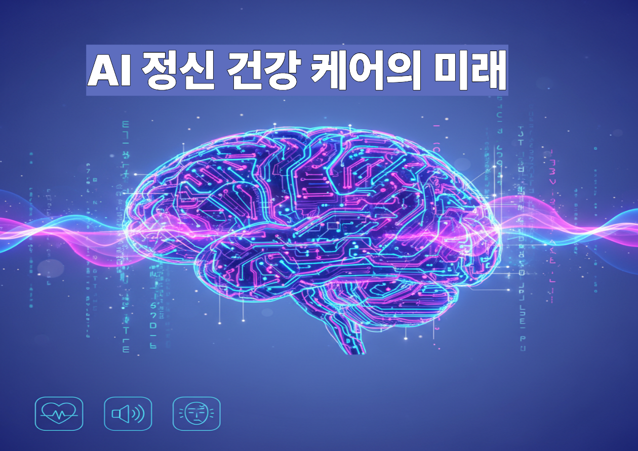 AI 정신 건강 케어의 미래 - 2025년 우리가 맞이한 '멘탈 테크(Mental Tech)' 혁명
