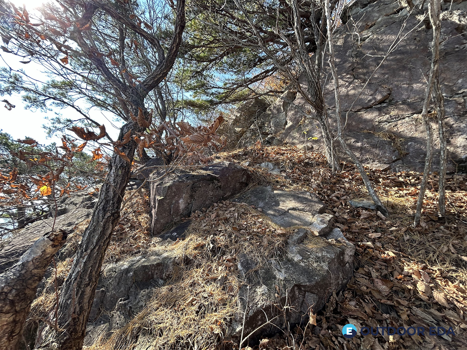 영축산 등산로