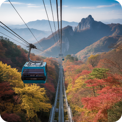 내장산국립공원(케이블카) 가상 이미지