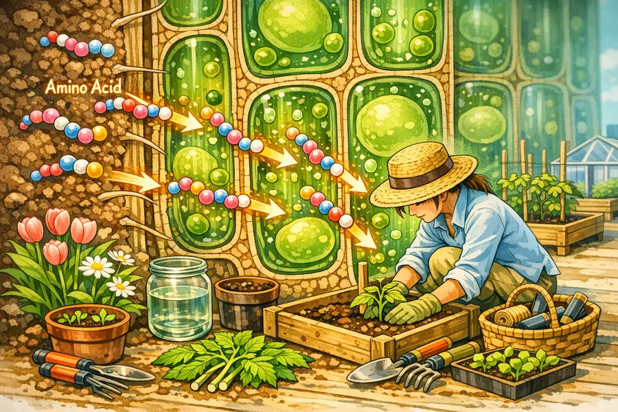 아미노산 흡수