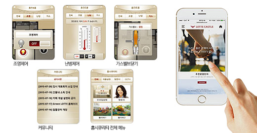 동탄역 롯데캐슬 시스템