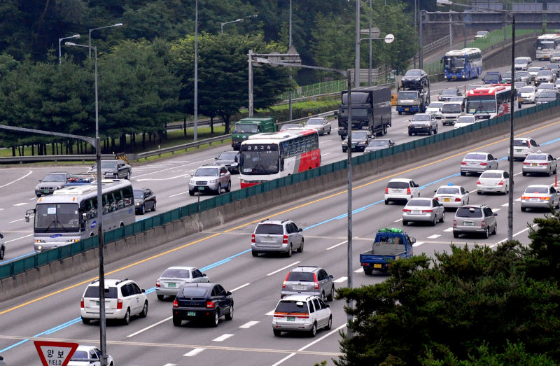 고속도로 버스전용차로 이용 방법