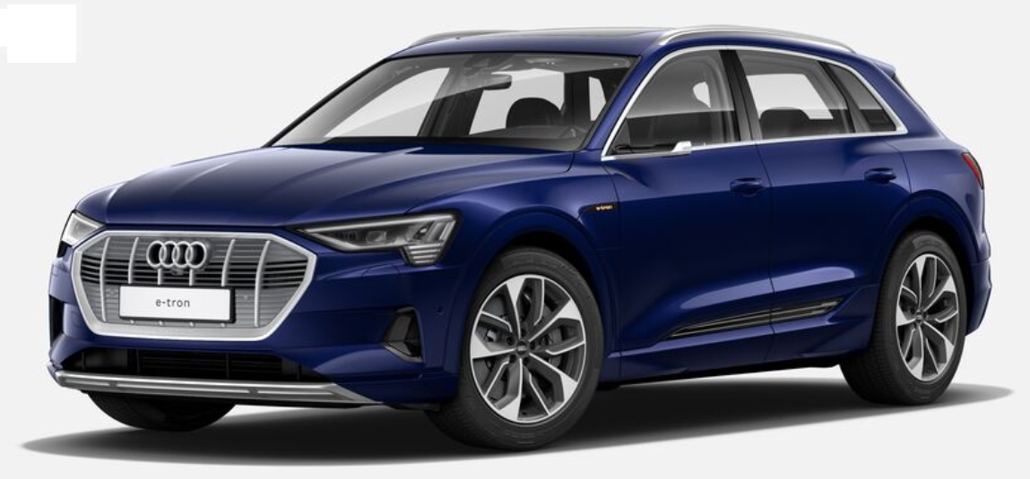아우디 e-tron 색상코드 Navarra Blue Metallic ( 색상코드 :  LX5H)