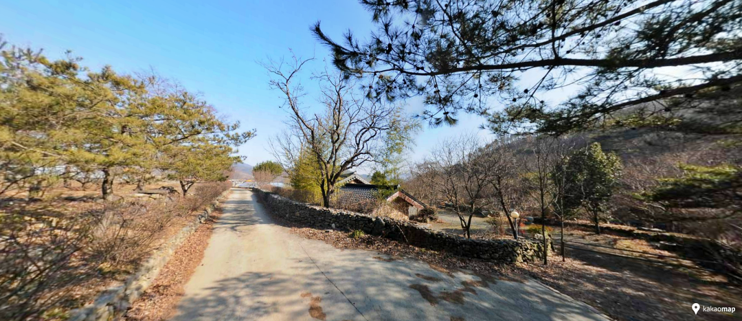 휴휴당 반교마을 돌담길