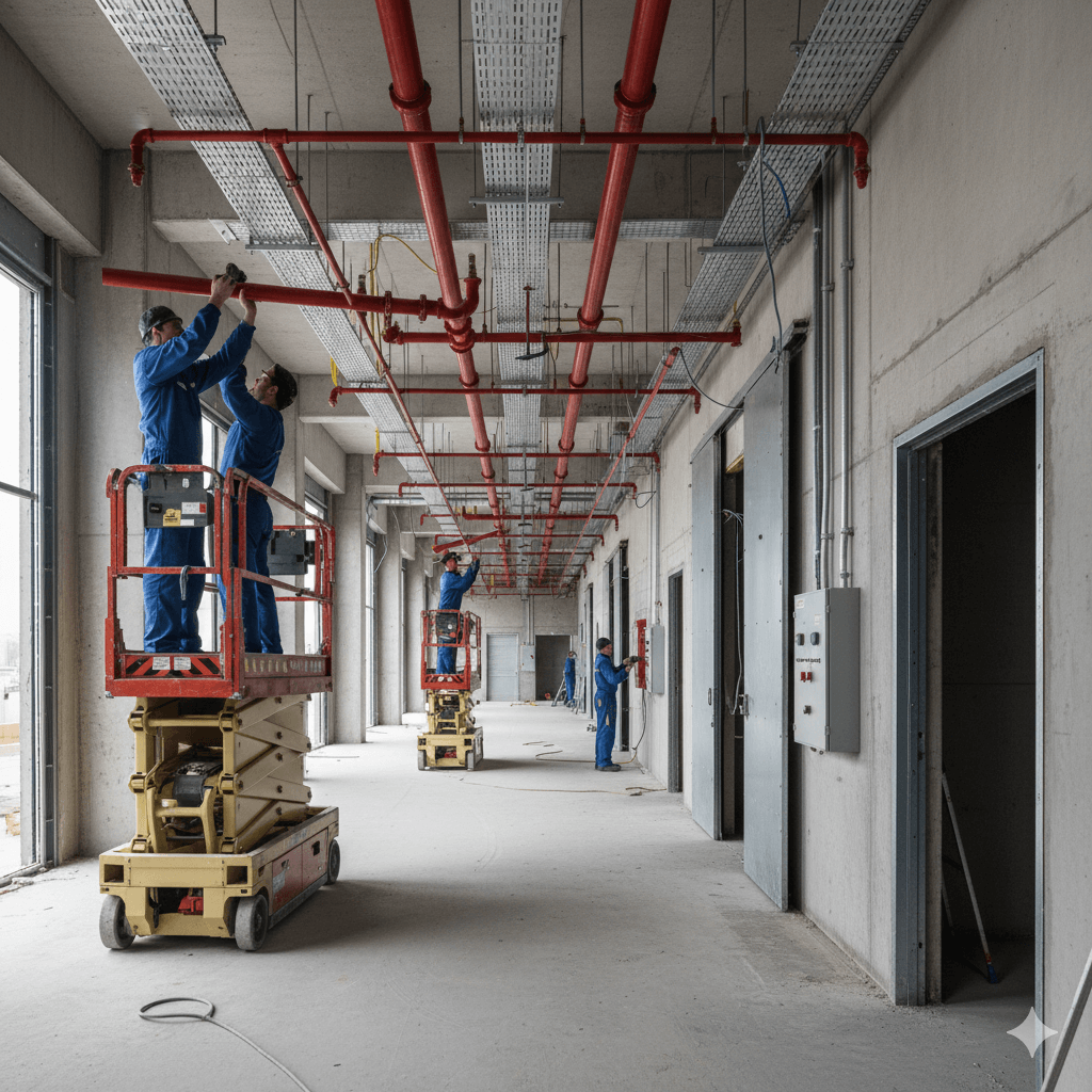 방화 설비 시공