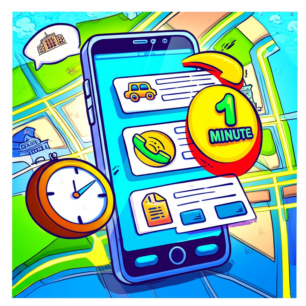 대구 주정차단속알림 문자 서비스 신청..