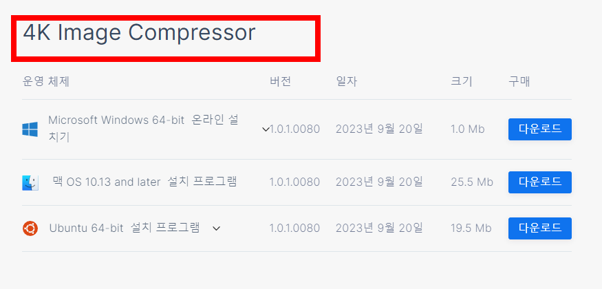 4k video downloader 다운로드