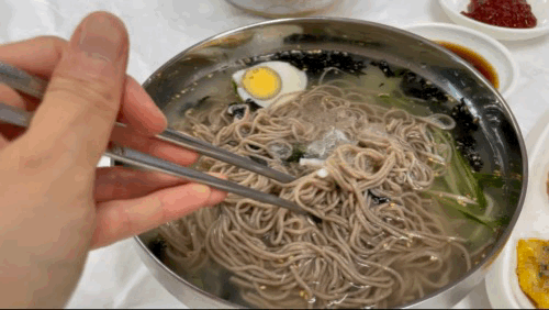 동치미 메밀국수 영상