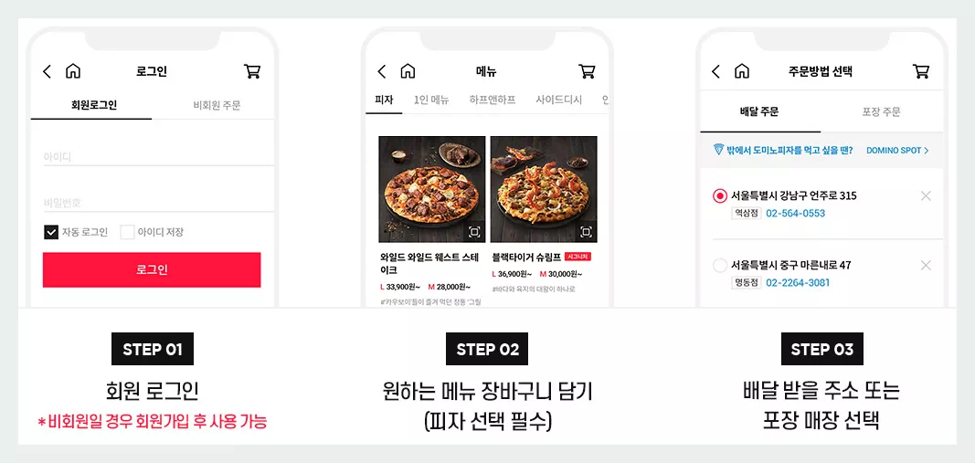 도미노피자 e쿠폰 사용법_회원가입