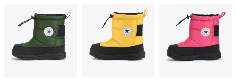 컨버스 키즈 패딩부츠