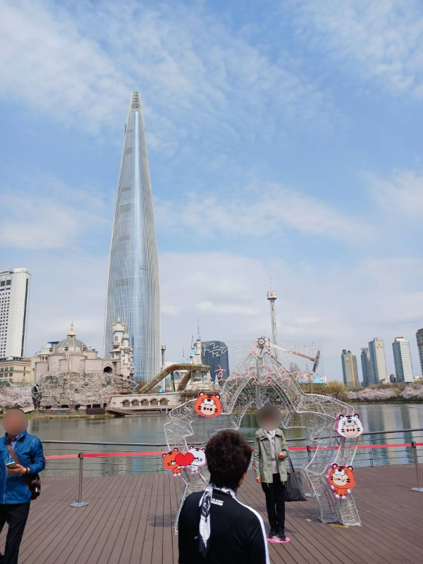 석촌호수 서호 포토존