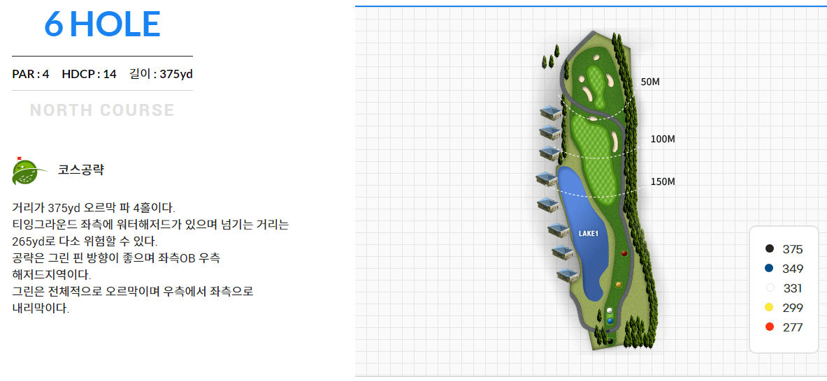 사이프러스 골프앤리조트 북코스 6