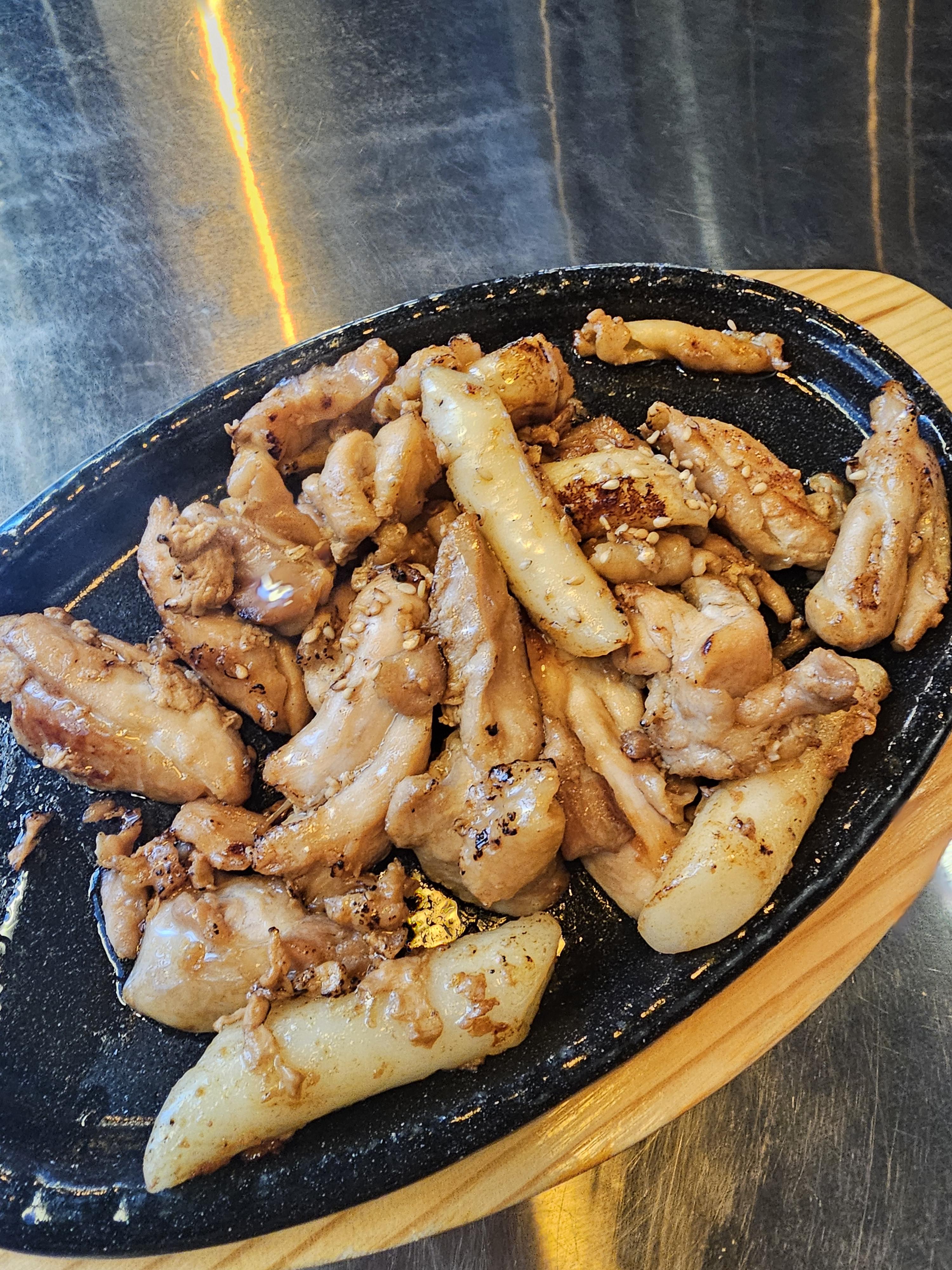 한접시포차 먹었던 것들