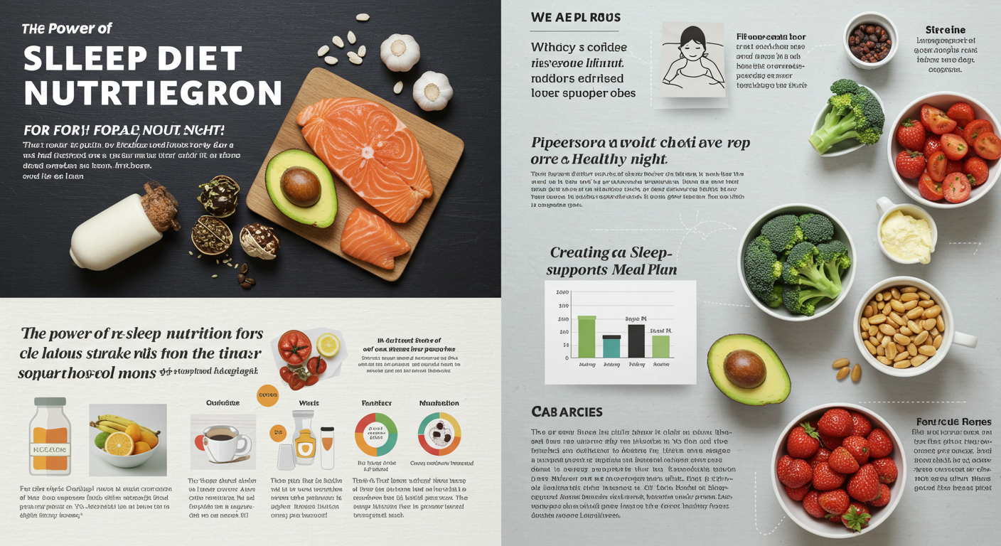 건강한 밤을 위한 숙면 식단 전략