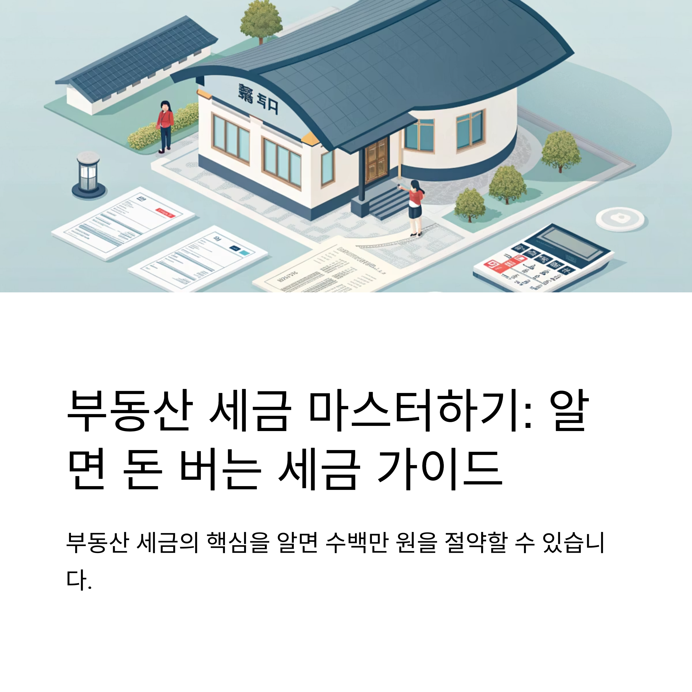 부동산세금 절세 방안