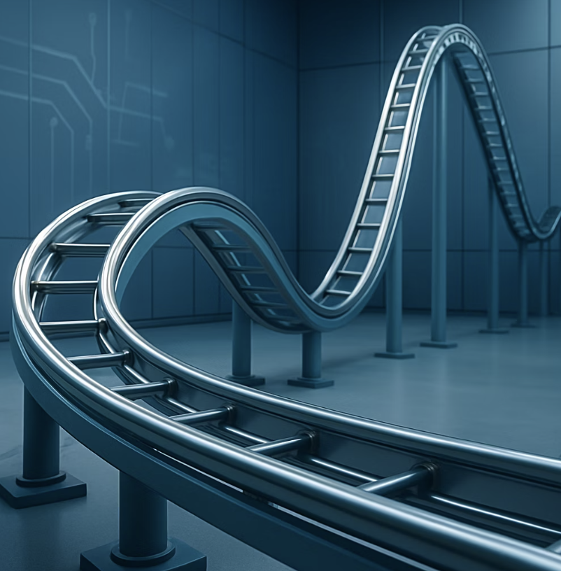 숨어있던 롤러코스터를 발견하다