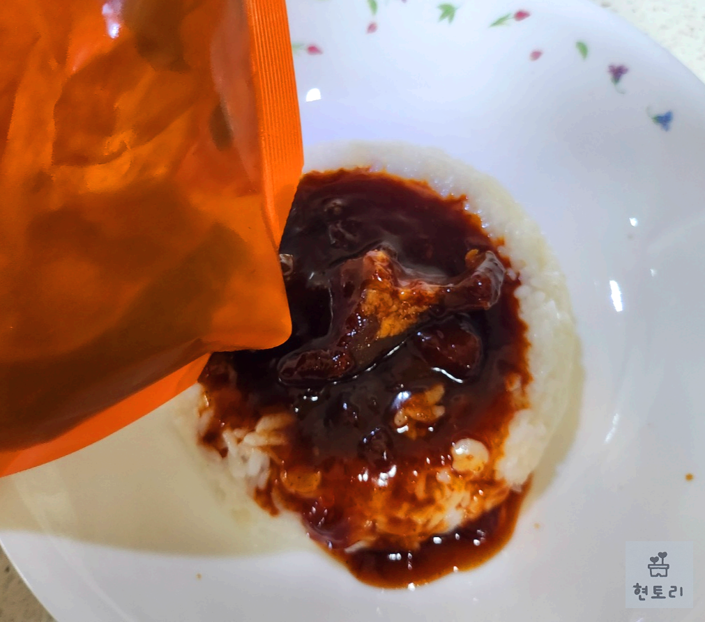 팔도한끼 신촌식 불닭 더블치즈밥