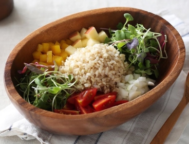 쌀 종류 현미-현미샐러드