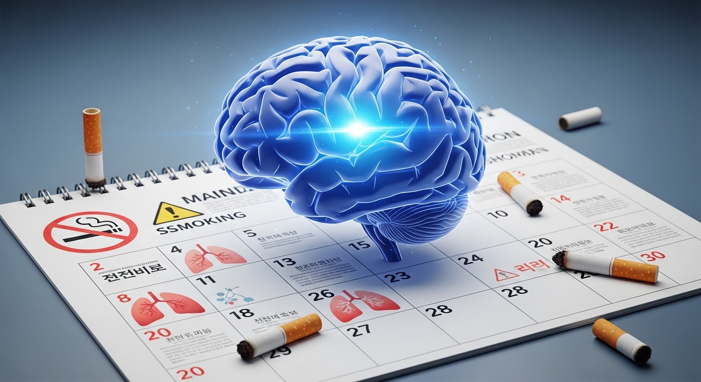 50세 이후 금연? 늦지 않았습니다! 뇌 건강을 지키고 치매 위험을 낮추는 법