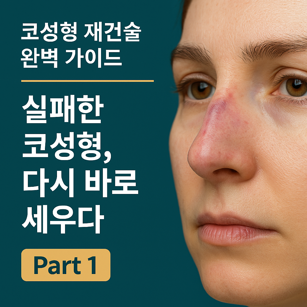 [Part 1] 코성형 재건술 완벽 가이드 — 실패한 코성형, 다시 바로 세우다