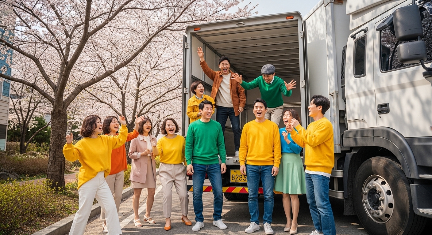 1톤 트럭 이사차