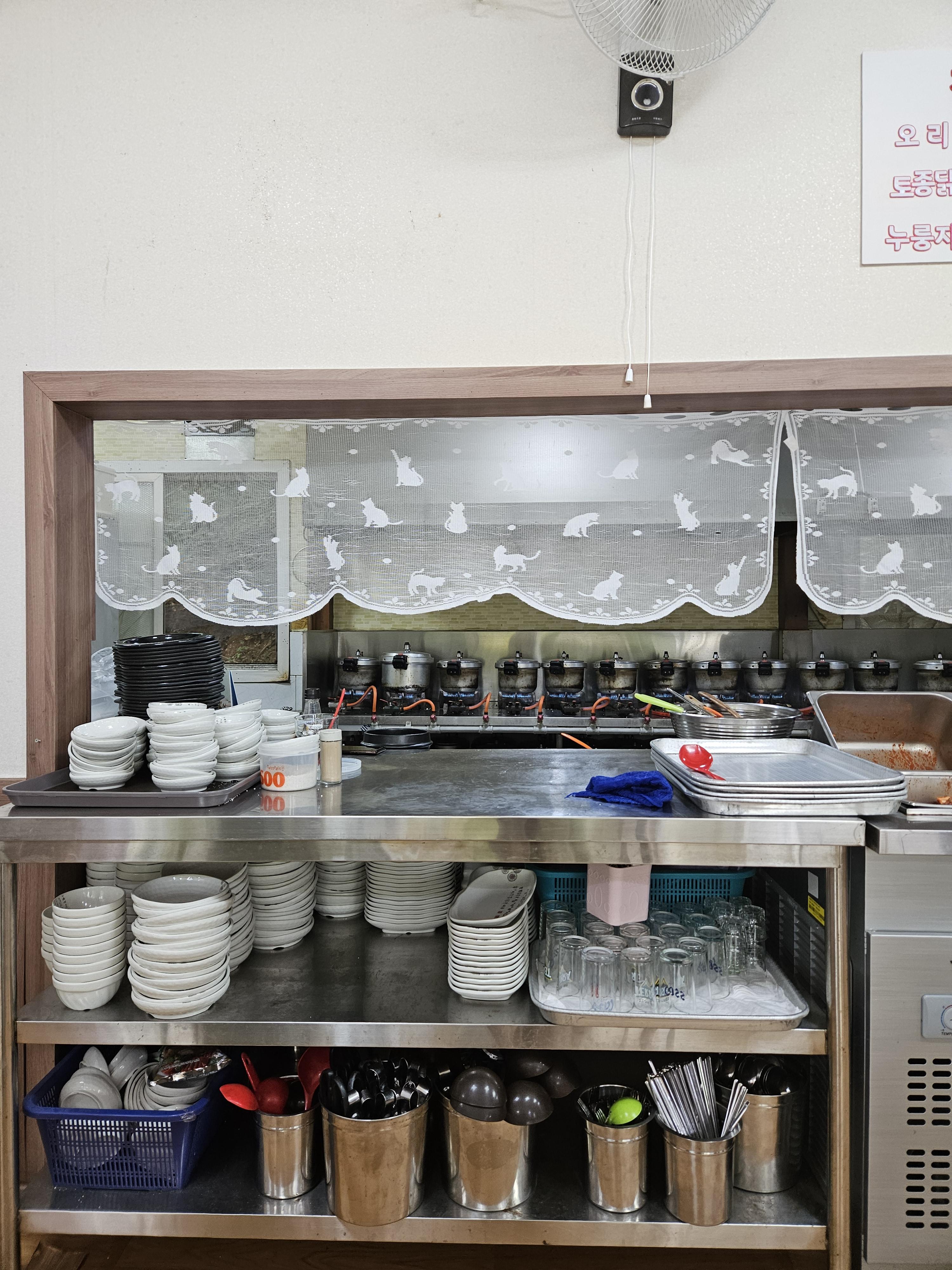 아일랜드 리솜 - 당진IC 도안동감나무집 - 화구몇개???