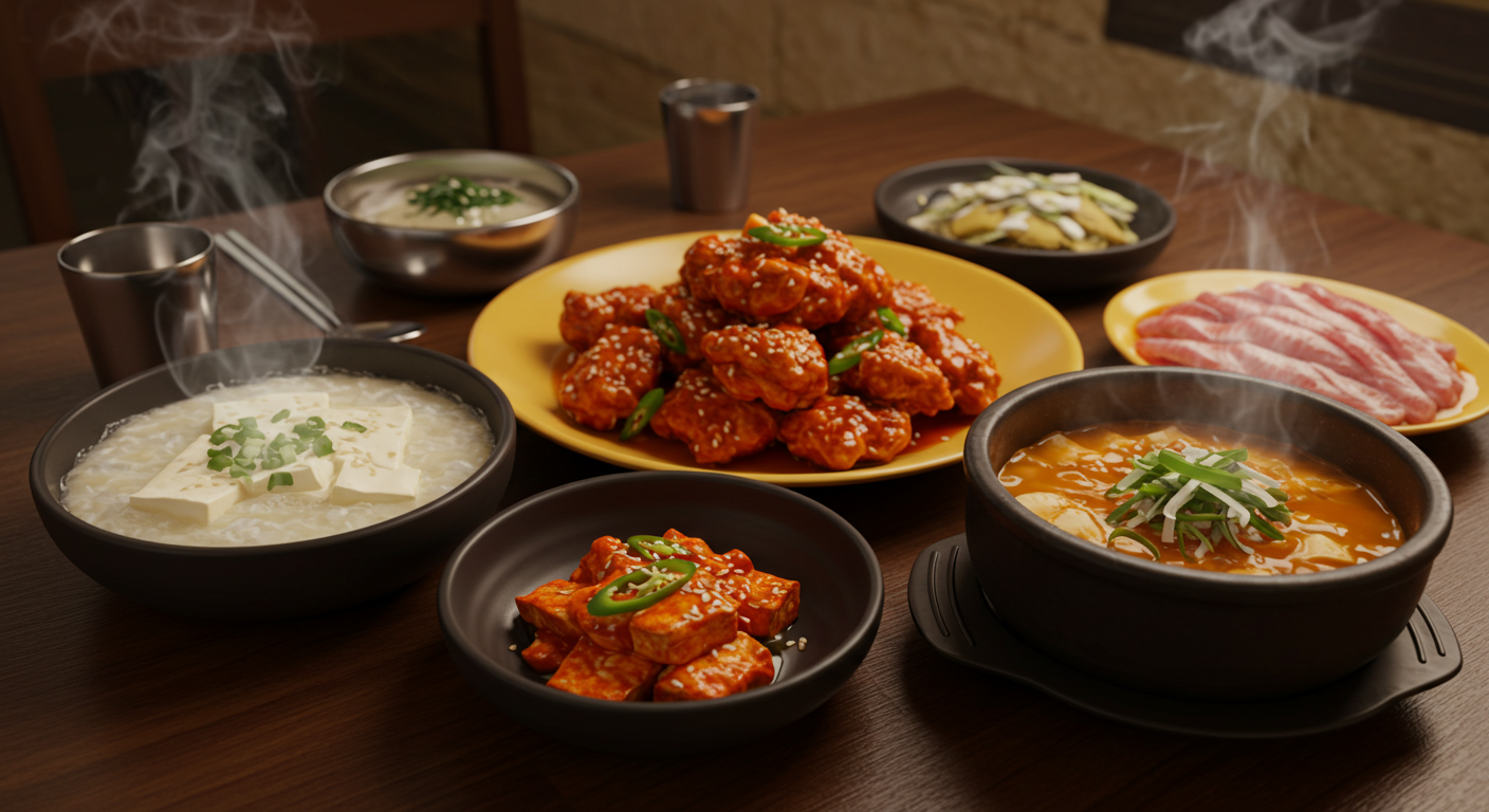 강릉 초당순두부, 닭강정, 물회 등 현지 맛집 음식