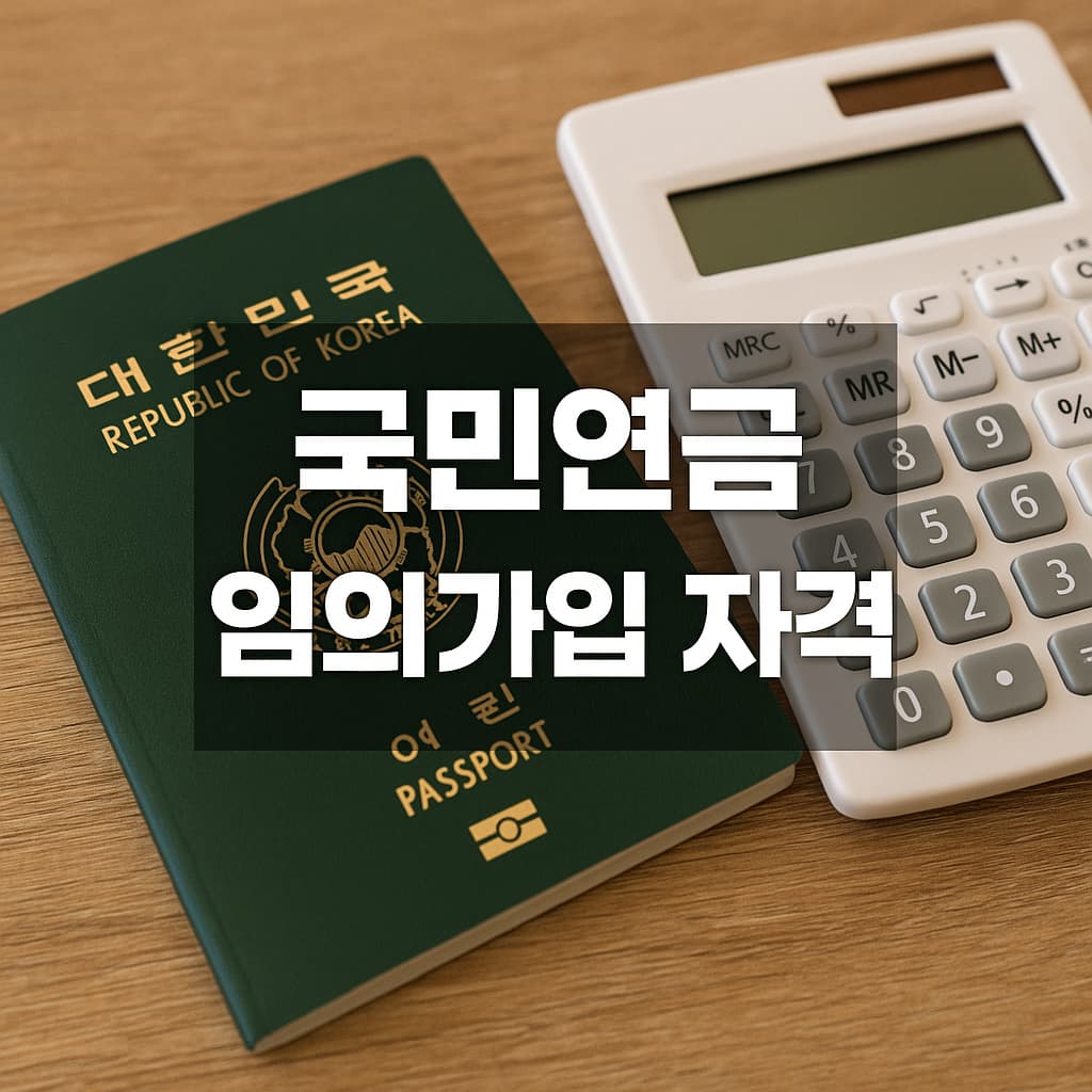국민연금 임의가입