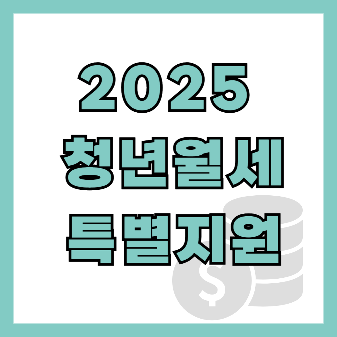 2025 청년월세지원금