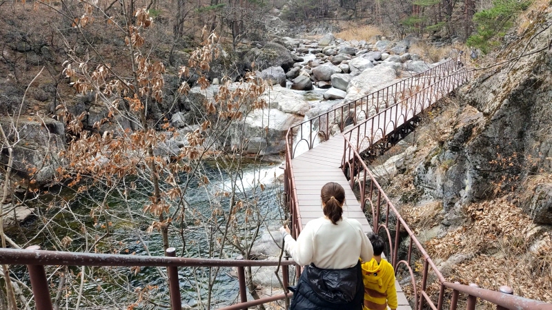 오대산국립공원 소금강산