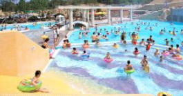 야외 노천탕 모습들